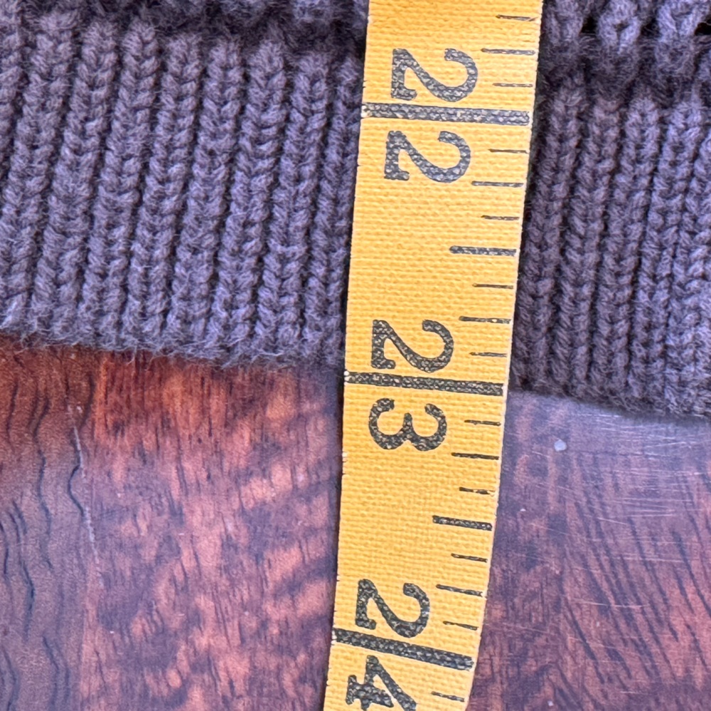 Josephine Chaus one button open weave ladies shrug‎ sweater size XL cotton brown - Picture 14 of 16